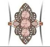 Sterling Silver Semi Mount Ring Setting Round RD 6x6mm - Syzjewelry